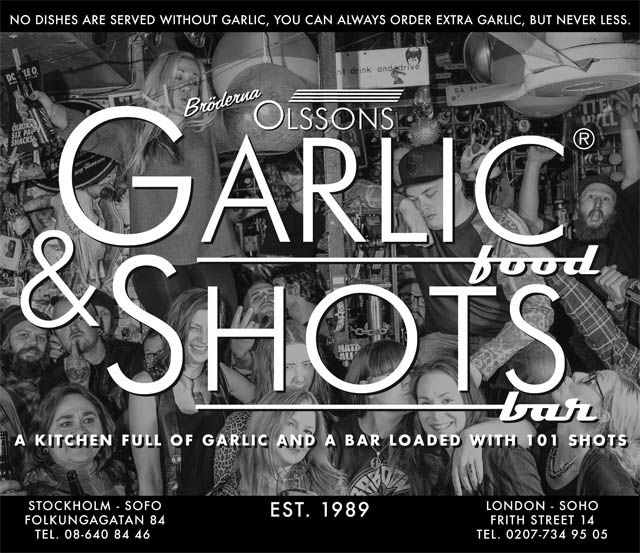 Garlic & Shots